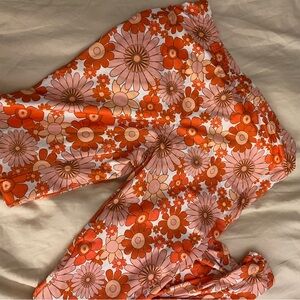 Floral Patterned Pants
